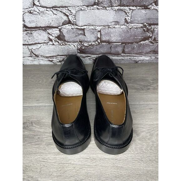 Wall+Water Black Leather Cap Toe Brogue Oxfords Shoes Men’s Sz 13M US/46EU Italy main image 13